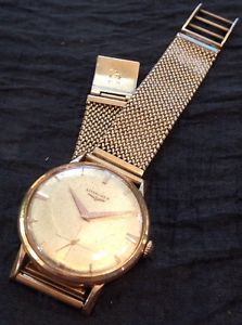 Longines Orologio Oro Gold 18k 0.750 Swiss Automatic Cinturino Uomo