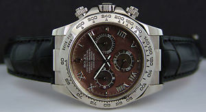ROLEX - 18kt White Gold DAYTONA Mother Of Pearl Roman 116519 - SANT BLANC