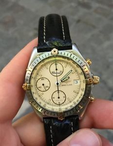 Breitling Chronomat Acciaio oro gold automatico chronograph 81950 a13047