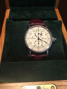 Chronoswiss Chronoscope Stainless Steel Chronograph.