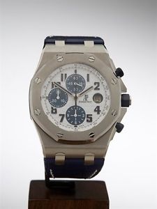 AUDEMARS PIGUET  NAVY CHRONOGRAPH ROYAL OAK OFFSHORE WATCH - COM628