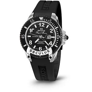 SECULUS ROYAL MARINE FLAGSHIP DAMEN-ARMBANDUHR AUTOMATIK 3443.7.2671 SIL SS B