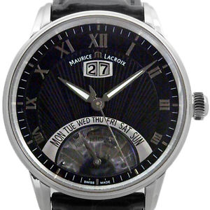 Pre-Owned MAURICE LACROIX Masterpiece Jules Retrograde Men MP6358-SS001-31E, ML