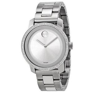 MOVADO DAMEN-ARMBANDUHR ARMBAND EDELSTAHL + GEHÄUSE SCHWEIZER QUARZ 3600149