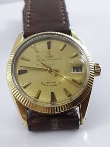 TUDOR PRINCE OYSTERDATE 18 K GOLD