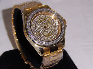 Invicta Men's L.E COSC Swiss Made automatic  Diamond pave dial bezel MODEL 3430