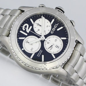 EBEL X-1 CHRONOGRAPH NEU UNGETRAGEN 43mm UHR Ref. 1216120