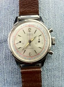 Vintage GRUEN Precision Telemeter Chronograph Venus Multi-Colored 17 Jewel 770 R