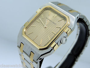 Audemars Piguet Royal Oak Rectangular 2 tone Mens 18k Gold/SS Vintage, Pristine