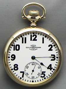 A TRULY FANTASTIC 16 Size; 23 Jewel; Ball-Hamilton Railroad Grade Pocket Watch!!