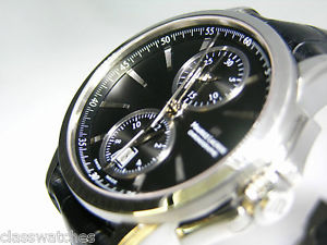 Maurice Lacroix Pontos Chronograph Black Dial ref:PT7538-SS001-330 $6,900 LNIB