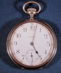 WALTHAM, OF, 16s, MODEL 99, 23J, RIVERSIDE MAXIMUS, 14K, CA.1901-2