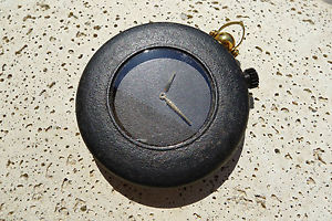 MANU PROPRIA HANDMADE IRON SAMURAI POCKETWATCH URUSHI GOLD SWISS MOVEMENT NEW