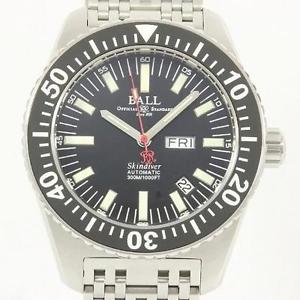 Authentic BALL DM2108A-SJ-BK Engineer Master II Skindiver Automatic  #260-001...