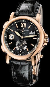 GMT Big Date Ulysse Nardin 42mm 18k Rose Gold