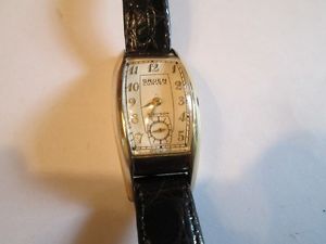 Gruen Curvex - Precision - "TROOPER" 14K 48mm x 22MM case yellow gold filled