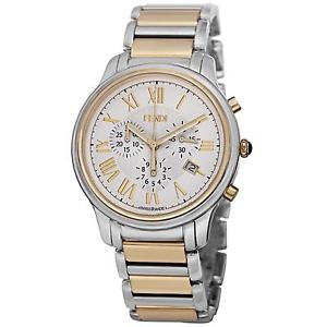 FENDI CLASSICO HERREN 42MM CHRONOGRAPH SAPHIRGLAS DATUM UHR F252114000