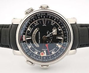 Arnold & Son Hornet WorldTimer Equation of Time GMT 1H6AS.B05A.C79F Watch
