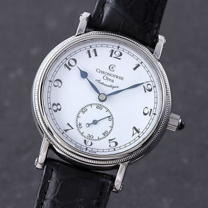 CHRONOSWISS OREA EDELSTAHL AUTOMATIK HERRENUHR CH1263 GLASBODEN NP: 4200,- €