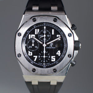 Audemars Piguet Royal Oak Offshore- 26020ST - Black Themes