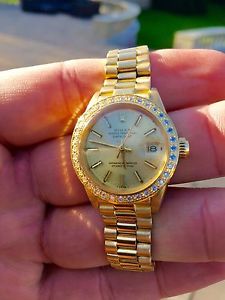 Rolex Ladies Gold