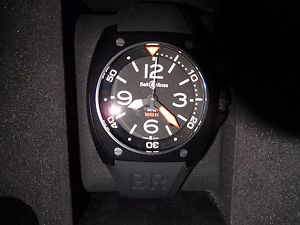 Bell & Ross BR 02  Divers Wrist Watch With Box and Papers for Men Mint Condition