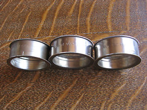 3 VINTAGE AMERICAM WALTHAM WATCH CO. POCKET WATCH MOVEMENT DISPLAY HOLDERS CASE