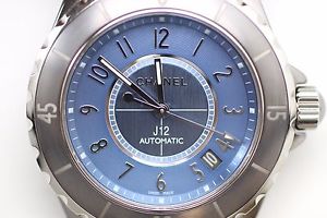 Auth CHANEL J12 G.10 Ceramic Chromatic Watch Automatic Limited edit　150057