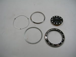 ROLEX GMT CERAMICA 116710 KIT GHIERA QUADRANTE SOTTOGHIERA ORIGINALI