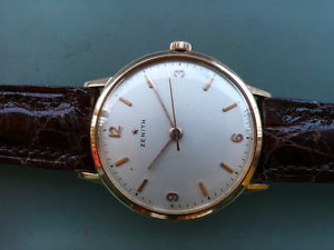 ZENITH STELLINA - VINTAGE BUMPER AUTOMATICO A MARTELLO 18 K ROSE GOLD