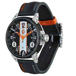 Brand New BRM V6-44-SA-Gulf Racing Watch Retail $7,250 Discount $1251