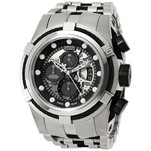 Invicta Men's 12721 Bolt Analog Display Swiss Automatic Silver Watch