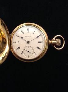 1883 Size 18s N Series VII E Howard & Co Boston 14k Solid Gold Pocket Watch