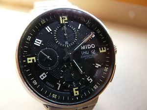 Mido ALL TITANIUM Réf.8360-8 chronographe automatique chronomètre 42MM SANS COUR
