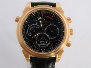 MONTRE WATCH RELOJ OMEGA DEVILLE CHRONOSCOPE CO-AXIAL RATTRAPANTE RED GOLD