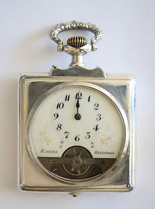 Antique Table Hebdomas 8 days Swiss Pocket Watch