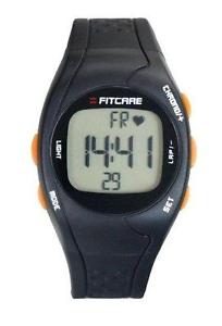 Maruman Exercise watch with heart rate monitor black FC002-01 69452 watch fit c