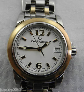 C. F. BUCHERER Damenuhr "PATRAVI" Stahl/Gold