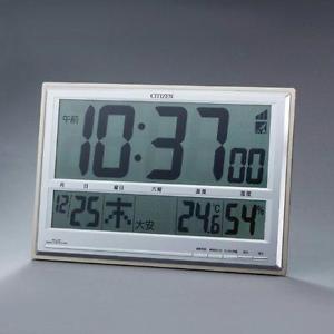 CITIZEN ( Citizen ) hanging clock table clock pulse digit Pale radio clock Roku