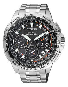 CITIZEN Eco Drive Promaster Satellite Wave -GPS CC9020-54E Super Titanium Titan