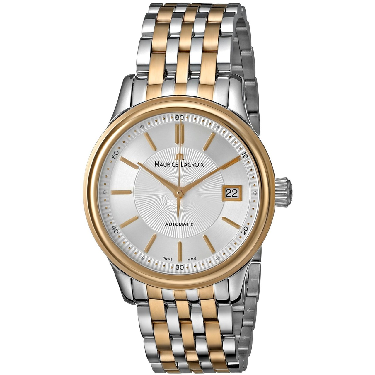 Maurice Lacroix Mens LC6027-PS103-131 Les Classiques Analog Display Swiss Automa