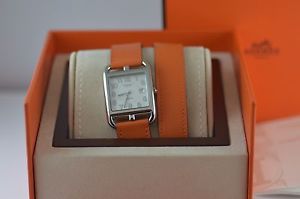 AUTH Hermes CAPE COD GM Quartz CC2.710 Double Tour Watch