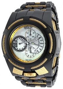 Invicta Bolt Zeus Tria Two Tone Men's Watch 19422 Mother of Pearl NEW Authentic