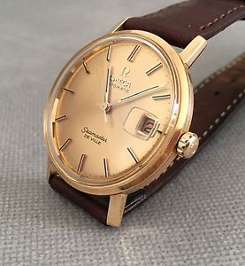 Omega Automatic Seamaster Deville Solid Gold 18k Cal 562 &Dial Solid Gold18k