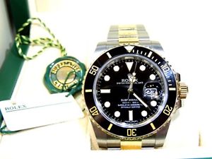 ROLEX 2016 Rolex Oyster Perpetual Submariner Date 116618ln-0001 Wrist Watch for