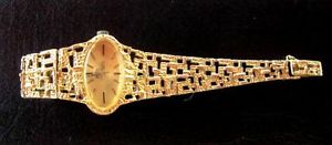 17 Jewels WINDING LADIES WATCH -BUTEX VINTAGE 14K SOLID GOLD- 26gr