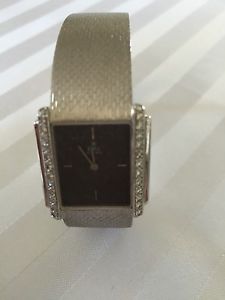 Ebel Damenuhr 750 Weißgold mit 28 Diamanten 62,3 Gramm