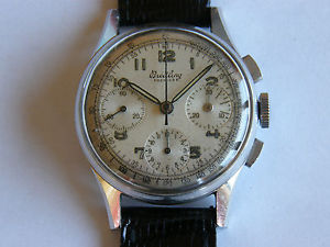 BREITLING PREMIER -CRONO MANUALE-CAL.VENUS 152-RUOTA A COLONNE-REF.787-ACCIAIO