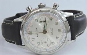 Vintage 1950's Wakmann Chronograph 17 Jewels Incabloc