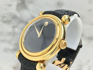 Rare Movado Museum Bubble 110th Anniversary 18k Gold Limited 74/110 Men's Watch